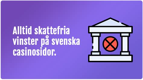 Så beskattas du enligt svenskt lag för vinster på casino.